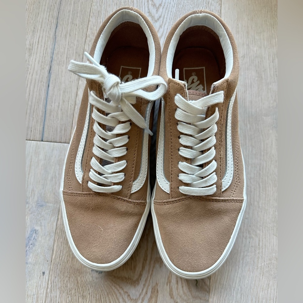 Vans Soft Suede Old Skool Stackform Shoes size 8.5